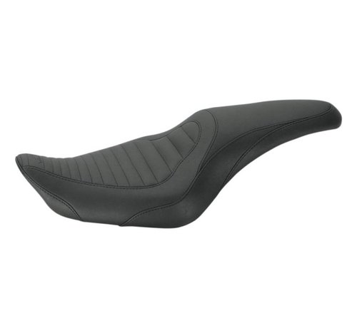 Mustang Selle monopièce Tripper Fastback 2-up Convient à : > 2004-2022 XL Sportster