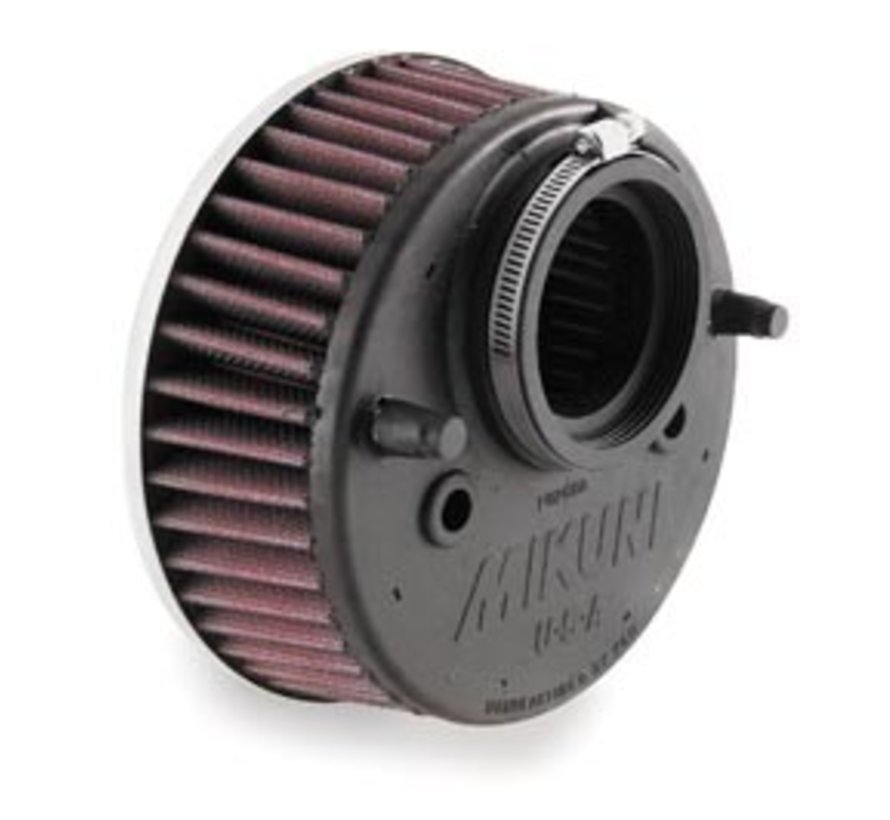 Elemento de filtro de aire de alto flujo lavable Se adapta a: > Mikuni HS40