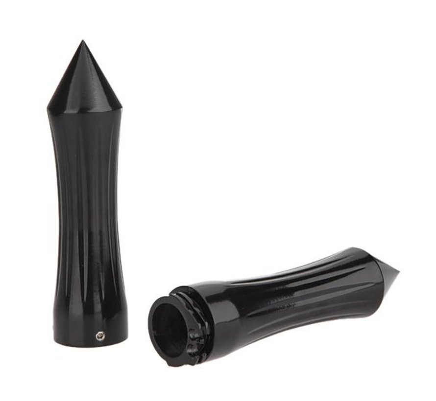 handlebars 1 inch grips Black Fits: > handlebars 1 inch with Throttle and idle cable