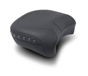 Mustang Pillion Pad clouté encastré, Goujons Noir Harley-Davidson FLHT / FLTR / FLHR / FLHX 1997-1916