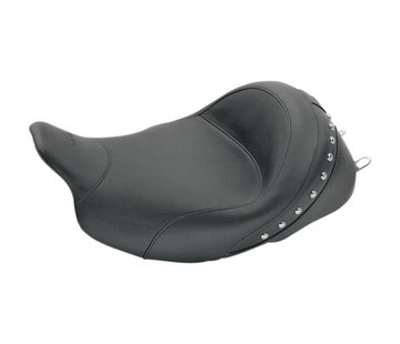 Mustang Selle solo cloutée, clous chromés FLHT/FLTR/FLHX/FLHR 2008-2022