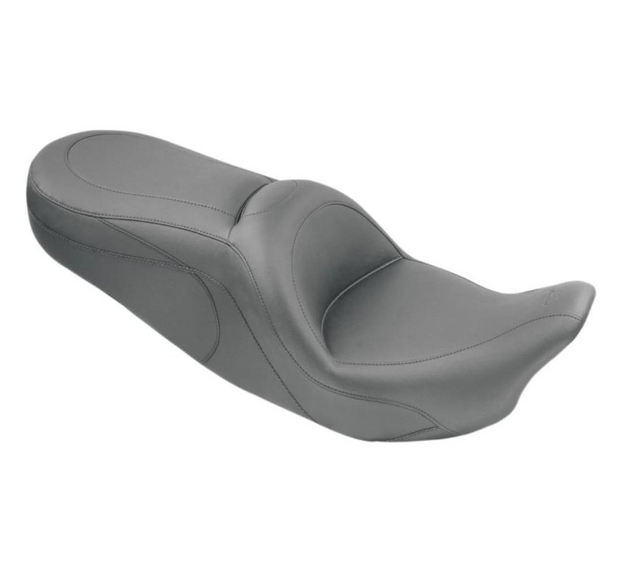 Asiento Sport Touring de una sola pieza de asiento liso Harley-Davidson FLHT / FLTR / FLHX / 2008-2022 FLHR