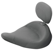 Mustang seat solo with Driver Backrest - FLHP 1983-2016 Police Air-Ride models