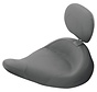 seat solo with Driver Backrest - FLHP 1983-2016 Police Air-Ride models