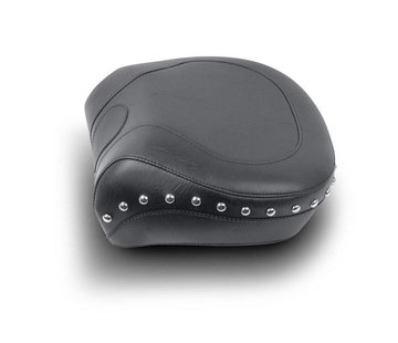 Mustang seat solo WIDE STUDDED REAR voor DRBR Softail 2007-2015 STANDARD ACHTERBAND