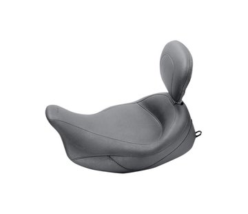 Mustang Super Wide Solo Vinyl Seat  Fits: > 08-22 Touring
