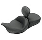 seat Super Touring FLH/FLT One-Piece Vintage with Driver Backrest FLHT/FLTR/FLHR/FLHX 2008-2022