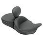 Super Touring 2-Up Seat with Driver Backrest Option Fits: > 08-22 Touring