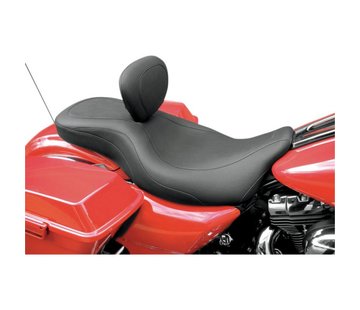 Mustang asiento Wide Tripper™ con respaldo para el conductor FLHT/FLTR/FLHX/FLHR 2008-2022