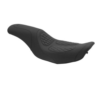 Mustang selle Dave Perewitz Signature Fastback pour Road King 1997-2007