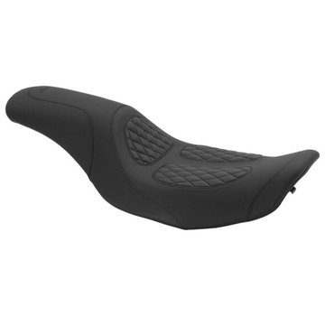 Mustang selle Dave Perewitz Signature Fastback pour Road King 1997-2007