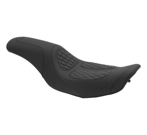 Mustang selle Dave Perewitz Signature Fastback pour Road King 1997-2007