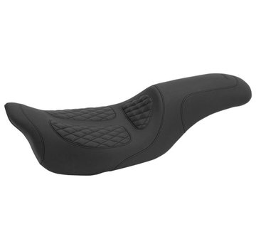 Mustang Selle Dave Perewitz Signature Fastback Compatible avec : > 2008-2022 Touring