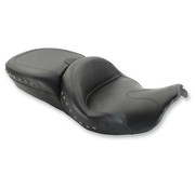 Mustang Asiento de vinilo para dos personas Summit Touring con tachuelas Compatible con: Touring 2008-2022