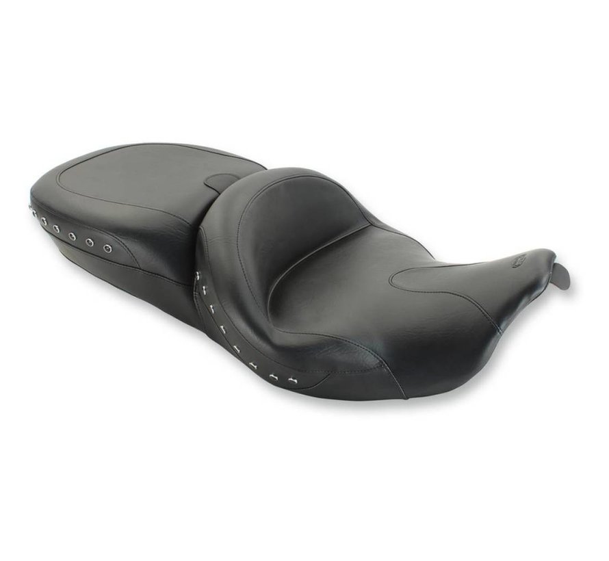 Studded Summit Touring 2-Up Vinyl Seat Fits: Touring 2008-2022