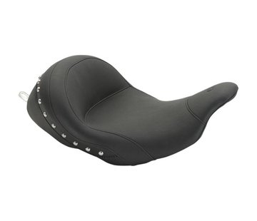 Mustang seat solo LowDown™ with Chrome Studs for FL Touring 2009-2022