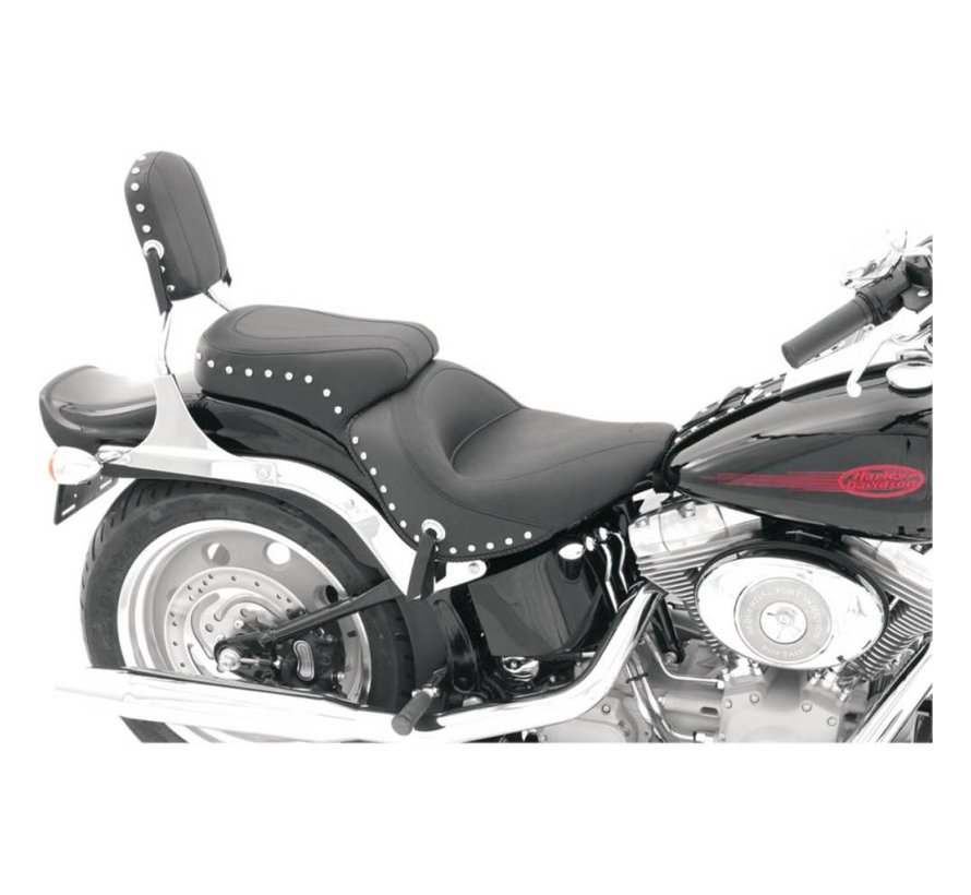 Studded 2-Up Seat Fits Softail 2006-2017