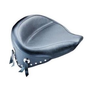 Mustang Selles Wide Vintage Solo Seat Compatible avec :> Softail 2000-2017 [Montage de garde-boue]