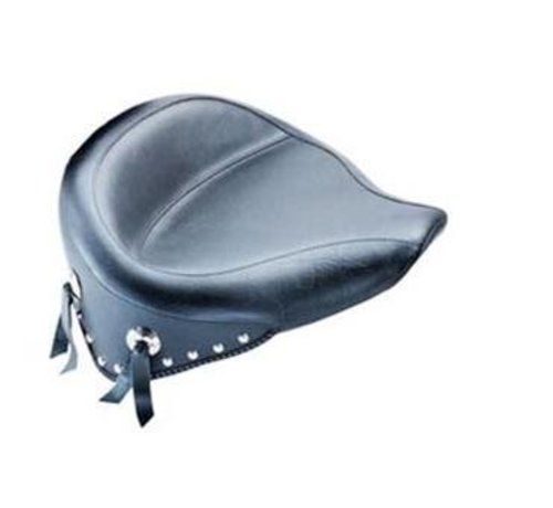 Mustang Selles Wide Vintage Solo Seat Compatible avec :> Softail 2000-2017 [Montage de garde-boue]