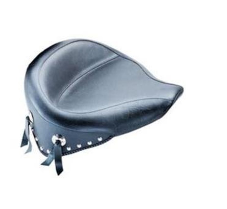 Seats Wide Vintage Solo Seat Fits:> Softail 2000-2017 [Fender Mount]