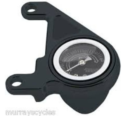 Arlen Ness Oil pressure gauge kit black