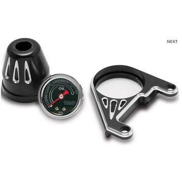 Arlen Ness Oil pressure gauge kit deep cut