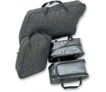 Saddlemen bolsas Alforjas Juego de forro de 4 piezas poliéster Touring FLH / FLT