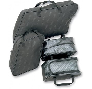 Saddlemen bolsas Alforjas Juego de forro de 4 piezas poliéster Touring FLH / FLT