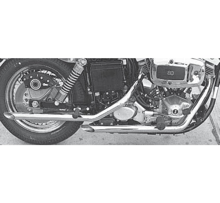 exhaust drag pipes for late shovelhead 1971-1984 FX FXE FXB FXEF FXWG (only 1 in stock)