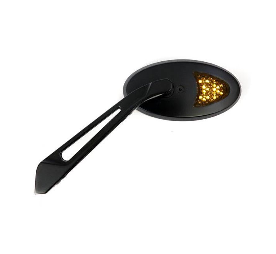 Spiegel-LED-Blinker-Spiegel-Set - Chrom