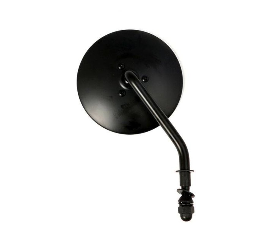 guidon rétroviseur rond gauche ou droite Convient à:> HD 1965-Up - Black