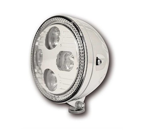 MCS headlight LED black or chrome