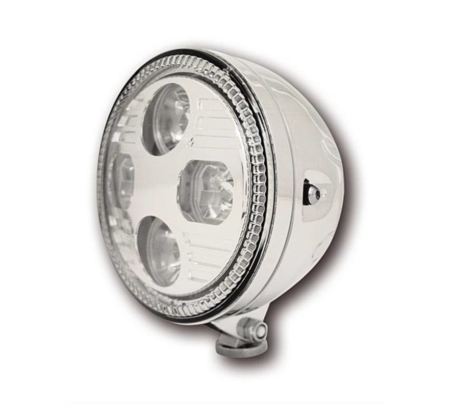 koplamp LED zwart of chroom