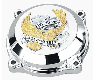 TC-Choppers Carburateur Live to ride Eagle bovendeksel CV 40 / 44mm - Goud