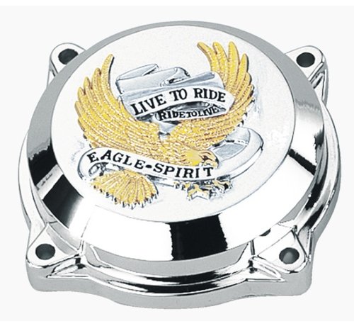 TC-Choppers Carburateur Live to ride Eagle bovendeksel CV 40 / 44mm - Goud