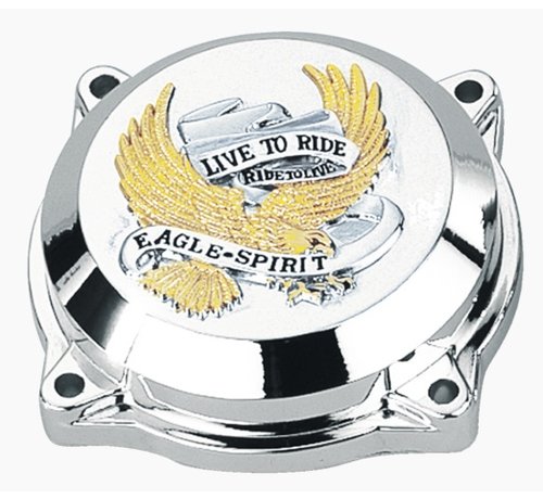 TC-Choppers Carburetor Live to ride Eagle top cover CV 40/44mm - Gold