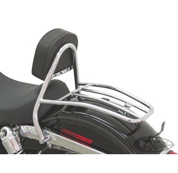 Fehling luggage rack with integrated driver sissy bar