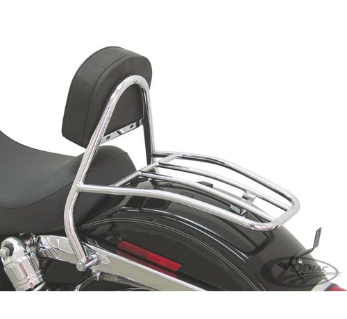 Fehling luggage rack with integrated driver sissy bar