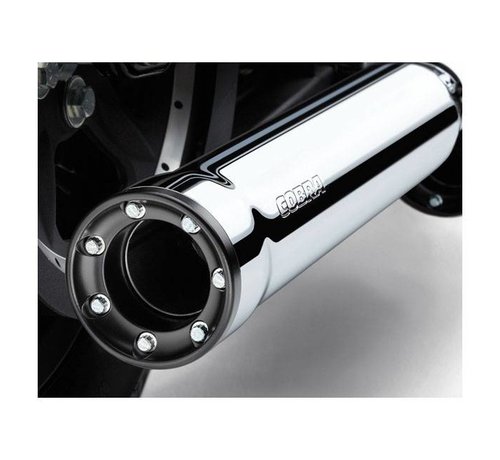 Cobra RPT belegONS Mufflers 3 "Chrom oder Schwarz - für 08-16 FXDF 10-16 FXDWG