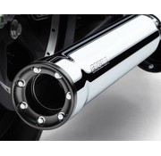 Cobra RPT Mufflers Chrome ou Noir - 95-16 FLHT / FLHR / FLHX / FLTR et H-D FL Trike (sauf 15-16 FLRT)