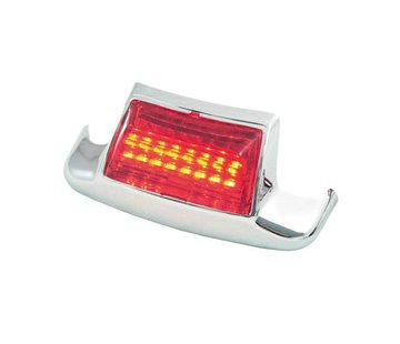 MCS Fender Spitze rote LED, Passend für:> 80-99 FL, FLT, FLSTC Modelle