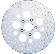 TC-Choppers brake rotor stainless steel polished 11.5 inch - Front 00-14 H-D