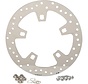 brake rotor polished stainless steel drilled - for 14 - 16 FLHT/ FLHX/ FL TRX