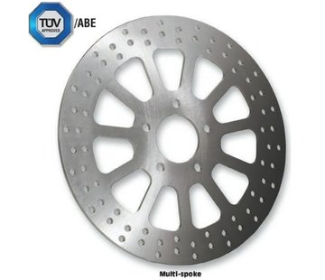 TRW brake rotor multi-spoke rear - 2000-up Sportster XL 00-14 Big Twin