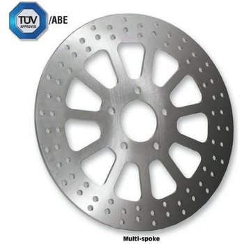 TRW brake rotor multi-spoke rear - 2000-up Sportster XL 00-14 Big Twin