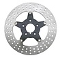 brake rotor Floating disc with black center 5-star Front - Fits:> all single & dual disc 2000-2014 Sportster XL 2000-2007 Touring FLH/FLT 2000-2005 Dyna & 2000-up Softail