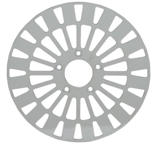 TC-Choppers Vordere Bremsscheibe Klassic Edelstahl - passend zu: 08-16 FLHT FLHR FLHX FLTR H-D FL Trike 14-16 FLHRC 06-16 Dyna (mit 3 25-Zoll-Lochkreis)