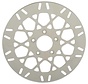 brake rotor Front Mesh Stainless Steel - Fits:> 08‑16 FLHT FLHR FLHX FLTR H‑D FL trike 14‑16 FLHRC 06‑16 Dyna (With 3 25 inch bolt circle)