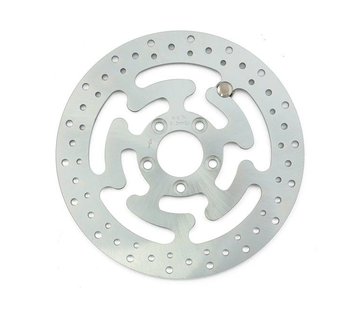 MCS brake rotor rear Wafe Steel 300mm (11.8inch)- Fits:> 08‑16 FLHT FLHR FLHX FLTR H‑D FL trike 14‑16 FLHRC