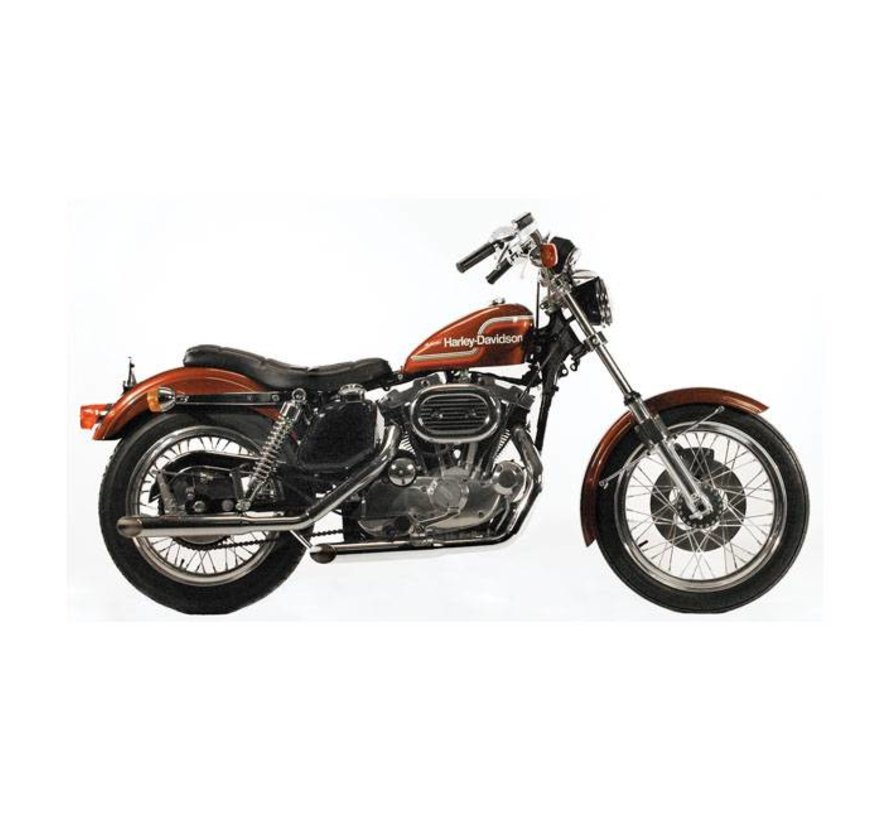 exhaust Slash cut pipes Fits: > 57-85 XL Sportster